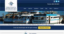 Desktop Screenshot of maritimecoverage.com