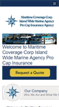 Mobile Screenshot of maritimecoverage.com